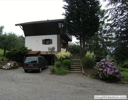 Outside View, garage